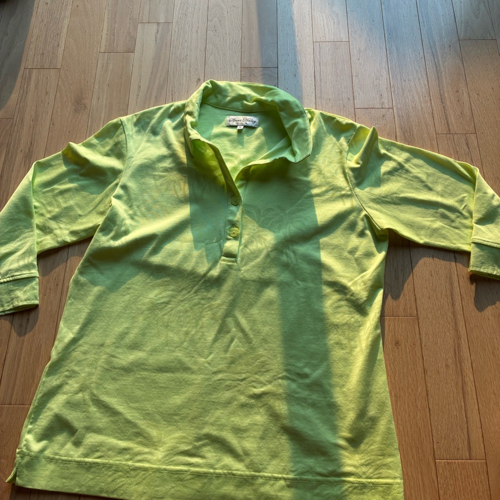Bright Yellow Polo Golf Shirt